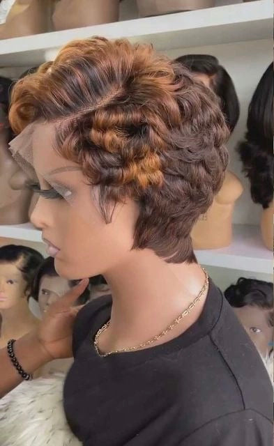 Pixie Cut Frontal Wig