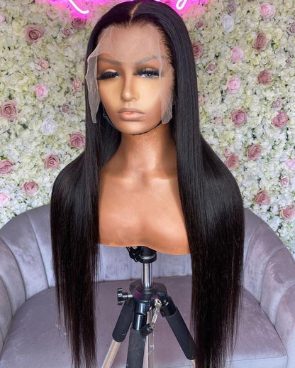 Silky Straight Frontal Wig