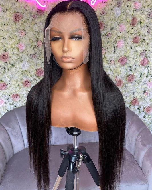 Silky Straight Frontal Wig